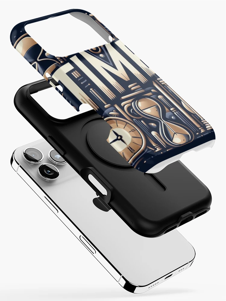 Aperçu 2 sur 4. Coque iPhone avec l'œuvre Temps2 créée et vendue par rominek77.