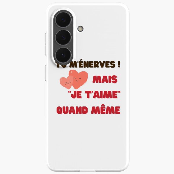 Aperçu de l'œuvre T-shirt Saint-Valentin unisexe/ T-shirt pour les amoureux/ T-shirt Chéri/ Cadeau Saint-Valentin/ T-shirt humour français créée et vendue par LiliMimiCraftfy.