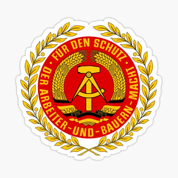 Artikelvorschau, DDR DDR NVA Emblem - Kommunistische Ostdeutsche Armee entworfen und verkauft von Martstore.