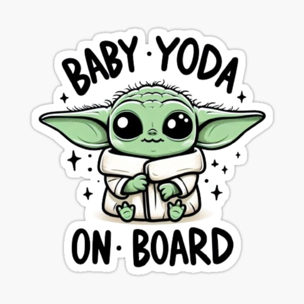 Aperçu de l'œuvre Bébé à bord créée et vendue par Shiny Studio .