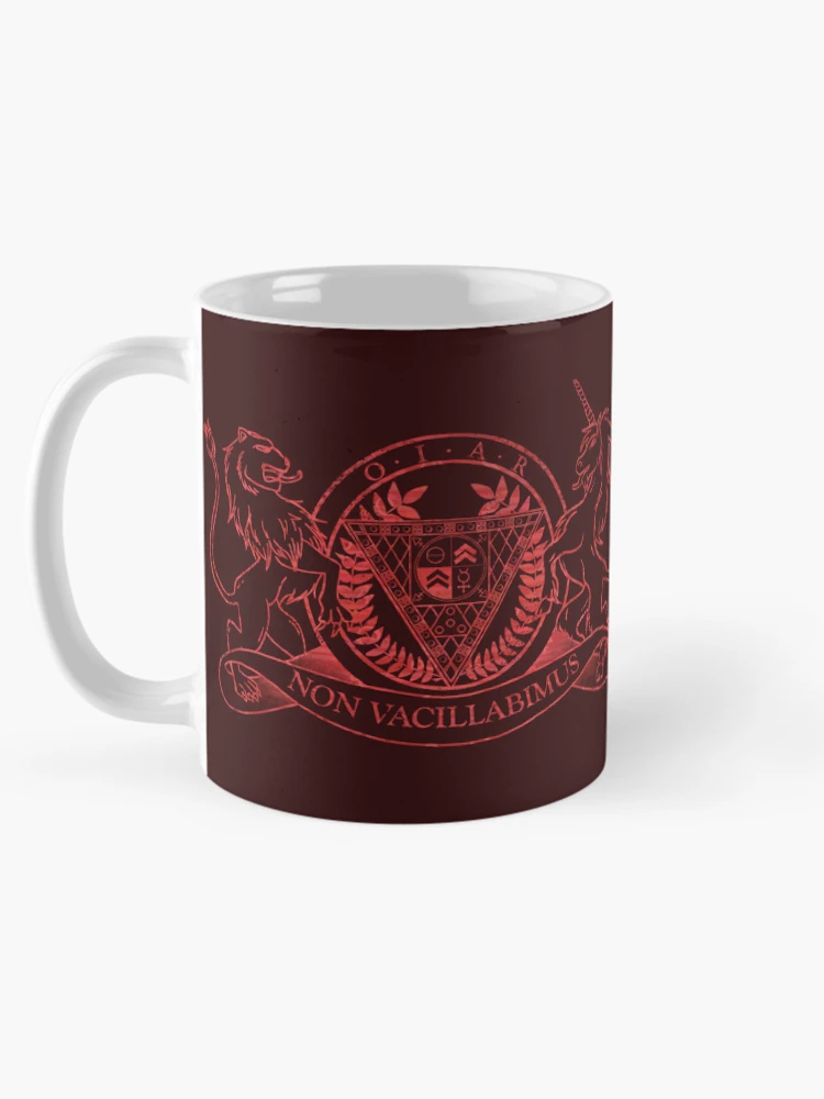 Thumbnail 5 von 6, Kaffeebecher, Das Magnus-Protokoll – O.I.A.R. Logo designt und verkauft von RustyQuill.