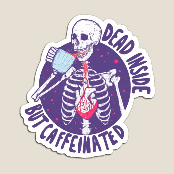 Item preview, Muerto por dentro pero con cafeína designed and sold by Jess.a.creates.