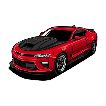 Vorschaubild zum Design Chevrolet Camaro Red von vektoranda