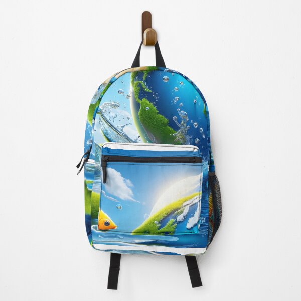Aperçu de l'œuvre Frutiger Aero Earth Splash créée et vendue par gustavotiano.
