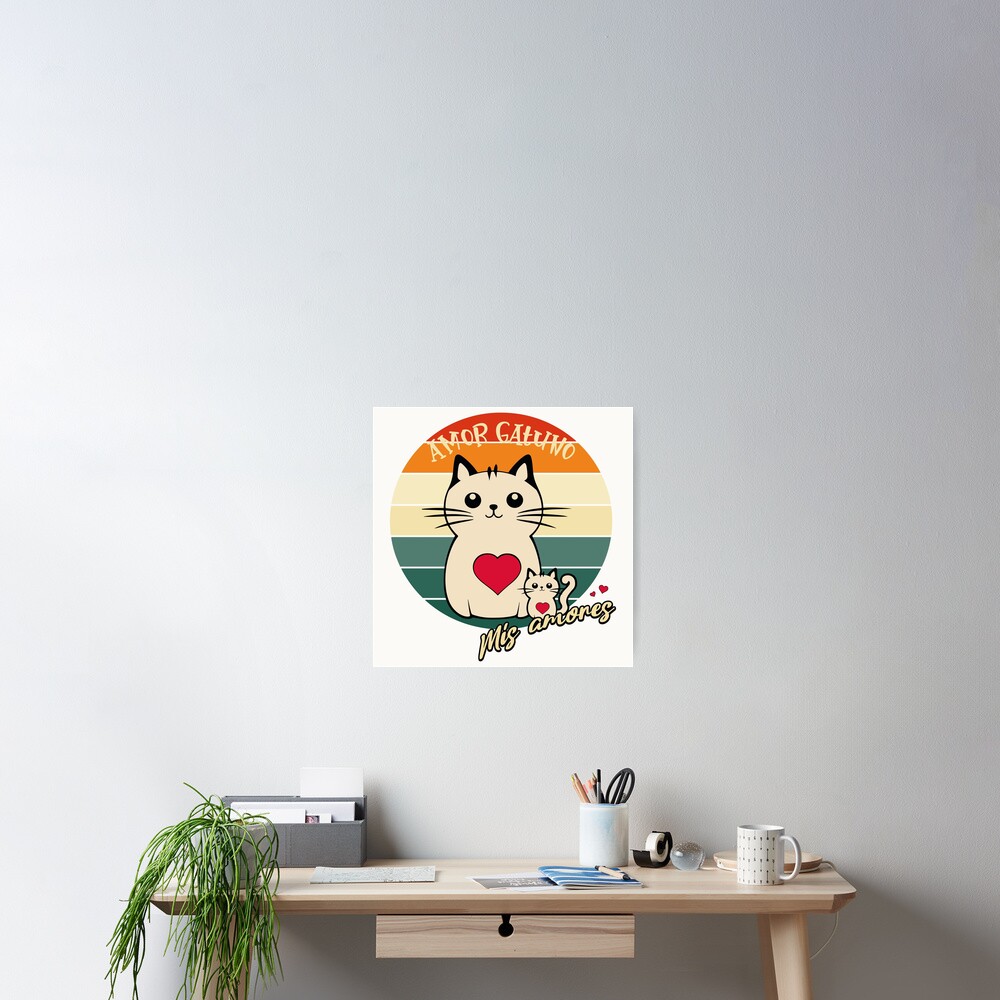 Vista previa del artículo con la obra «Póster», diseñado y vendido por PrintsCreativ.