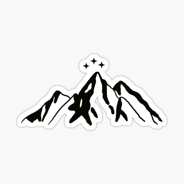 Artikelvorschau, Velaris, City of Starlight / Night Court Aufkleber Ramiel Mountain Aufkleber ACOTAR – Diskret entworfen und verkauft von maruumaruu.