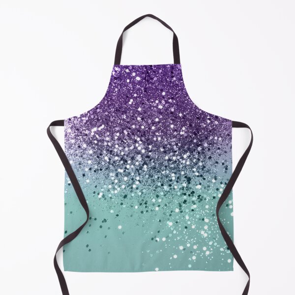 Item preview, Purple Teal Mermaid Ocean Glam #1 (Photo of Glitter Only - Not Reflective) designed and sold by Anita's & Bella's Art.