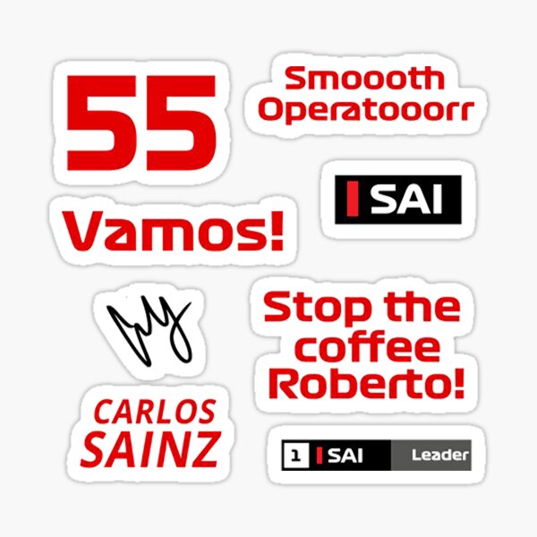 Item preview, Paquete de frases de Carlos Sainz designed and sold by Dentapaint.