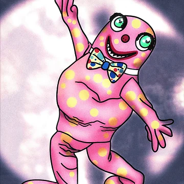 Imagen de la obra ¡Señor Blobby! de JesterNotDead