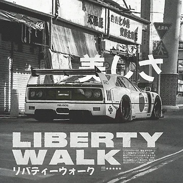 Artwork thumbnail, Liberty Walk V.1 by Bryce-Designs