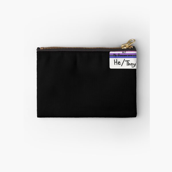 Item preview, Hi my pronouns are - He They - Genderfluid Pride designed and sold by Beelixir.