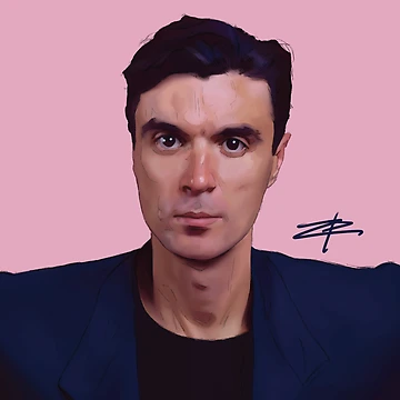 Artwork thumbnail, David Byrne - Talking Heads by LukePeople170