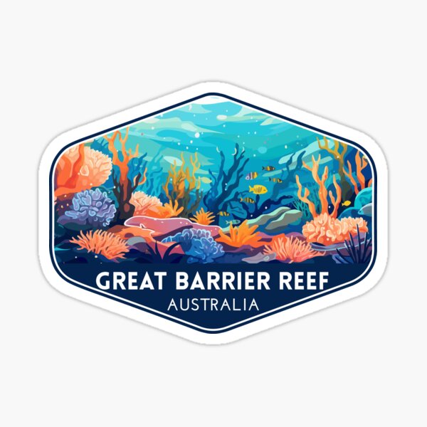 Artikelvorschau, Great Barrier Reef Australien Reisesouvenir entworfen und verkauft von electricninja.