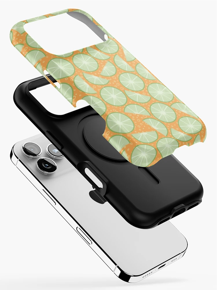 Thumbnail 2 of 4, iPhone Case, Lime Slices designed and sold by blindcat-design.
