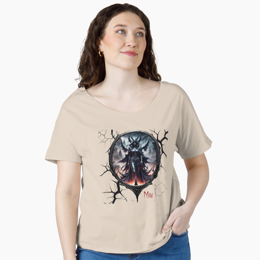 Aperçu de l'œuvre T-shirt coupe relax créée et vendue par FatCatStudios.