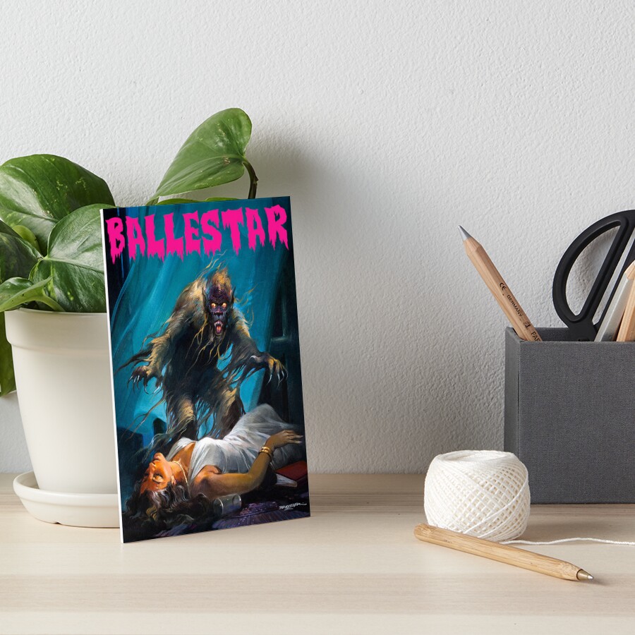 Item preview, Art Board Print designed and sold by Ballestar Archive.