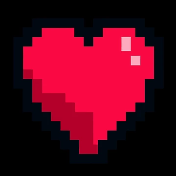 Artwork thumbnail, Red Heart by Flickingjane