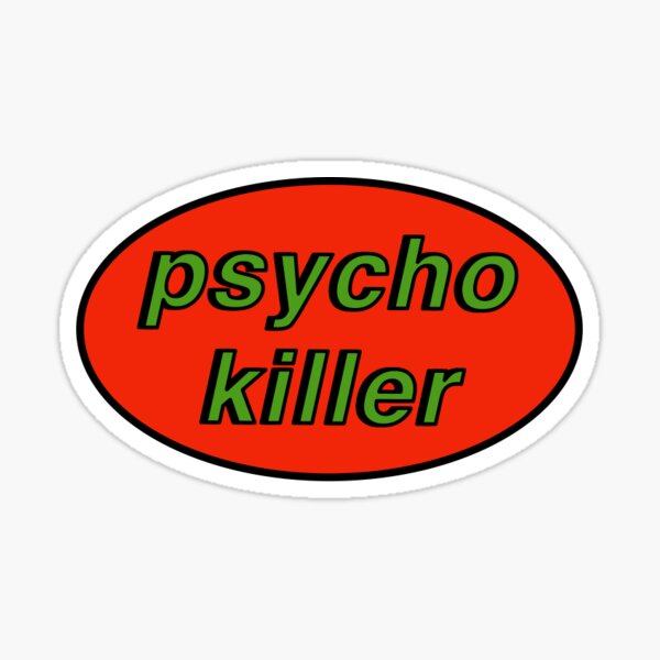 Artikelvorschau, psychopathischer Mörder entworfen und verkauft von Mud Room.