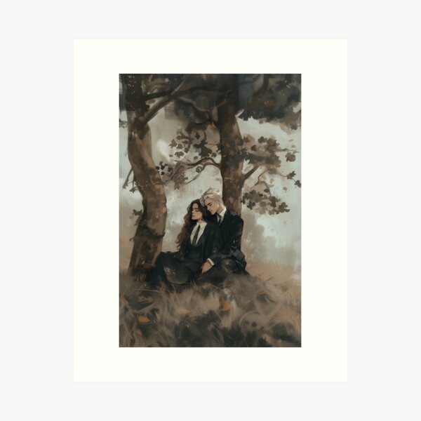 Aperçu de l'œuvre Dramione sous l'arbre créée et vendue par Anto's Imaginarium.