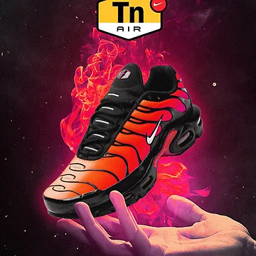 Artwork thumbnail, Nike TN red edition by PrintDesign111