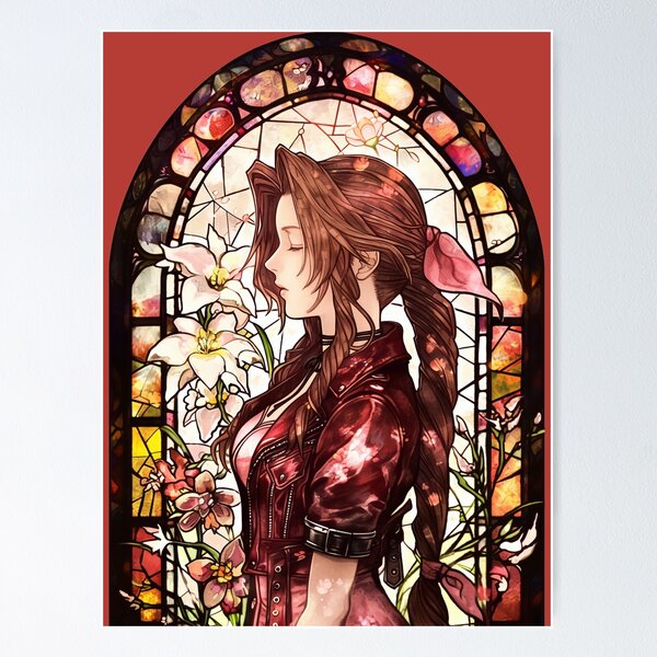 Item preview, Vidriera Aerith designed and sold by SchellStation.