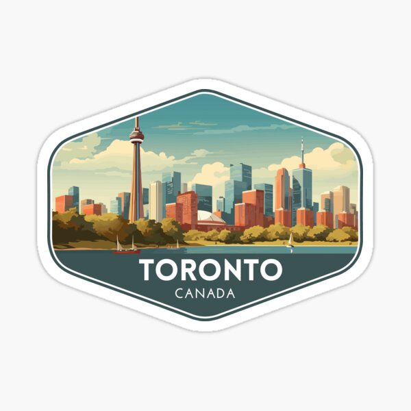 Aperçu de l'œuvre Art de voyage de Toronto Canada créée et vendue par electricninja.