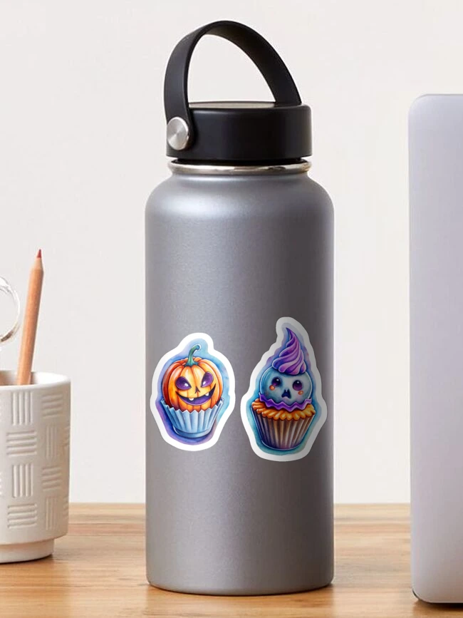 Thumbnail 1 of 3, Sticker, Spooky Halloween desserts - pack designed and sold by MariInk.