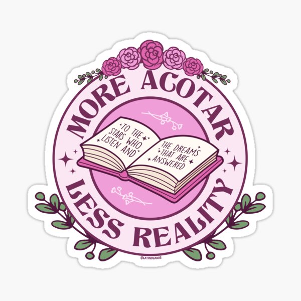 Item preview, Más Acotar Menos realidad / Una corte de espinas y rosas Hot Pink Acotar Sarah J Maas Rhysand Feyre Velaris Suriel Bookish Gifts Libros románticos Kindle Smuttok Tbr designed and sold by Latinoladas.