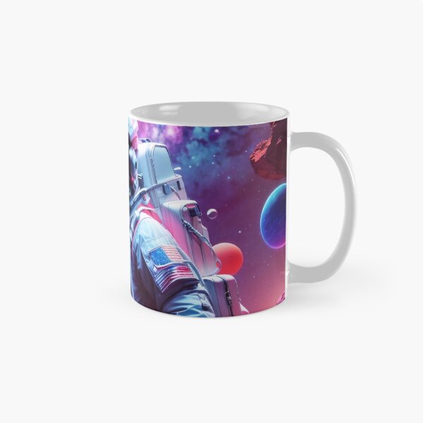 Item preview, Astronaut lost in galaxy back designed and sold by m-y-A-I-A-R-T-.