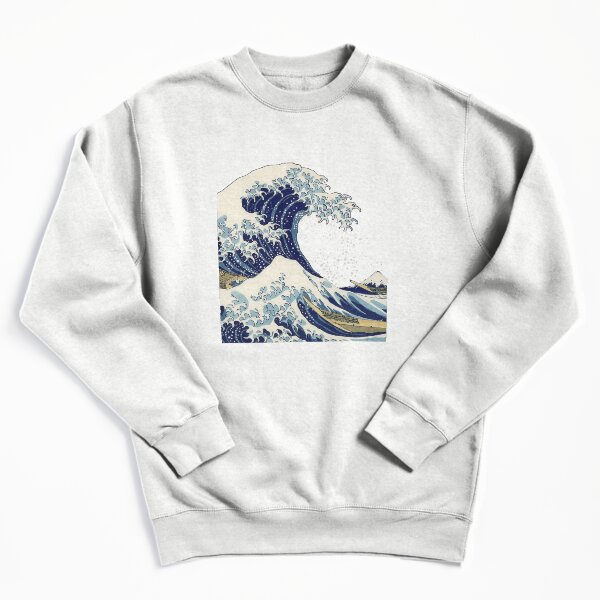 Aperçu de l'œuvre La grande vague au large de Kanagawa par Hokusai créée et vendue par themobybrand.
