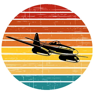 Artwork thumbnail, Me 262 setting sun by BarracksWear