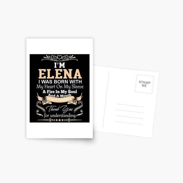 Artikelvorschau, Definition des Mädchennamens Elena entworfen und verkauft von Share-me.