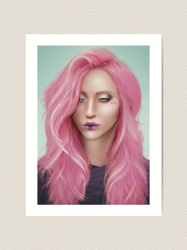 Thumbnail 1 of 3, Art Print, Candy Floss designed and sold by Terence-Jaiden Wray.