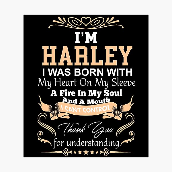 Artikelvorschau, Definition des Harley-Mädchennamens entworfen und verkauft von Share-me.