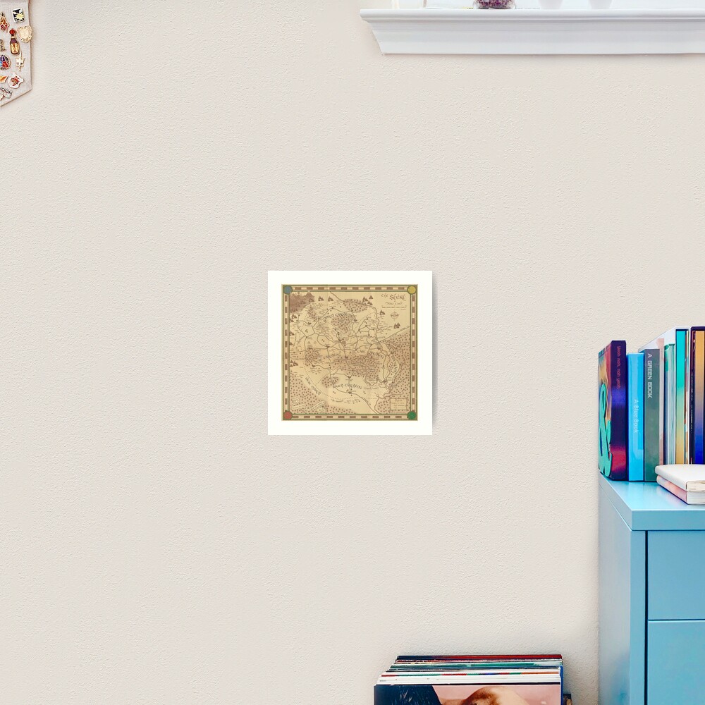 Item preview, Art Print designed and sold by AeshnidaeMaps.