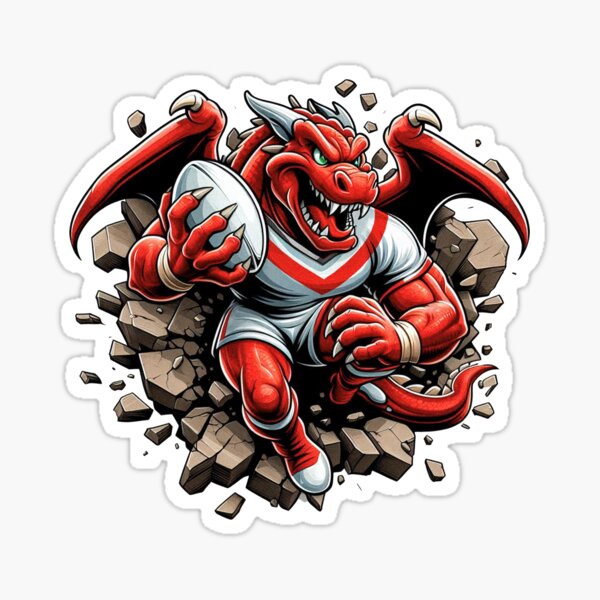 Artikelvorschau, St. George Illawarra Dragons schlagen durch entworfen und verkauft von musclestache.