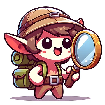 Artwork thumbnail, Kawaii Imp With Backpack by CanvasCutie