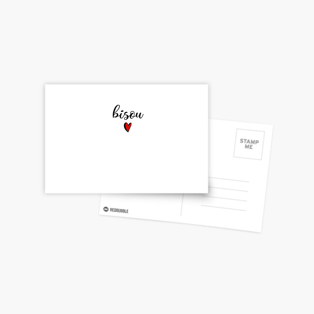 Vista previa del artículo con la obra «Postal», diseñado y vendido por Francophile.