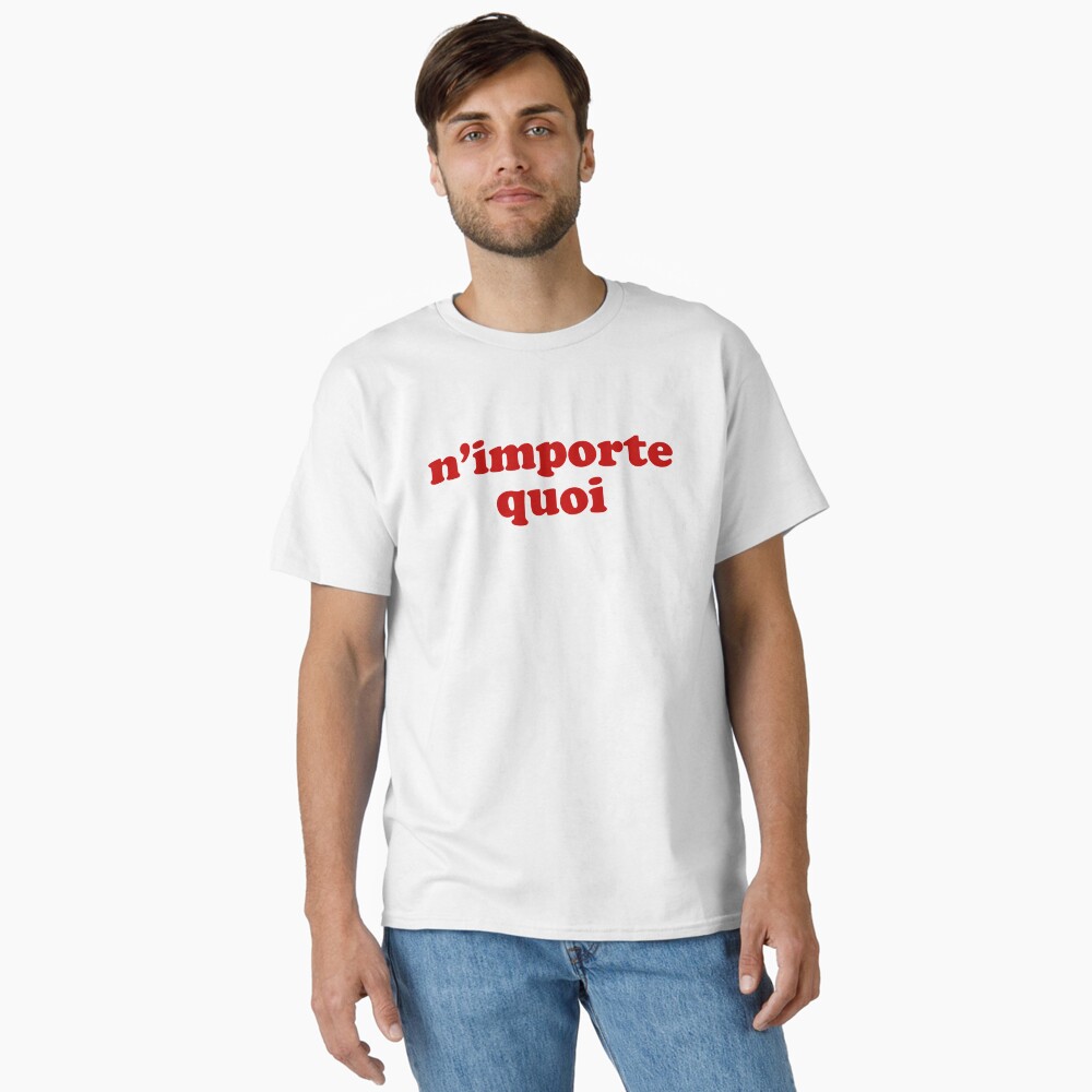 Aperçu de l'œuvre T-shirt classique créée et vendue par Francophile.