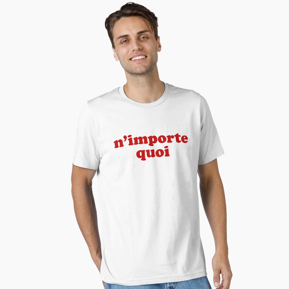 Aperçu de l'œuvre T-shirt essentiel créée et vendue par Francophile.