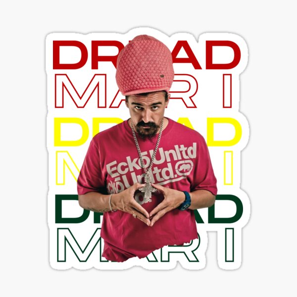 Aperçu de l'œuvre Dread Mar I pour les fans de reggae avec une bonne ambiance créée et vendue par MyWololo.