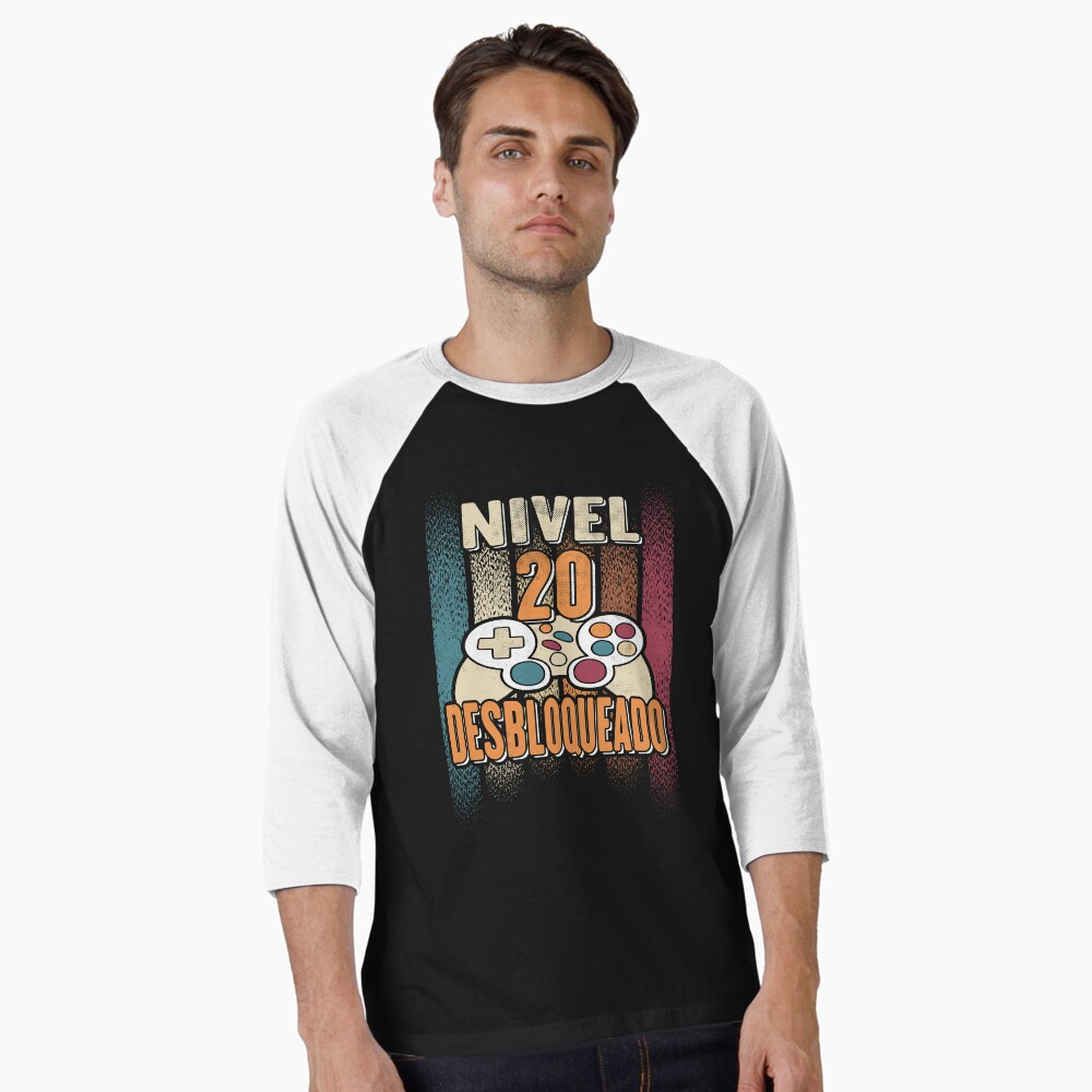 Vista previa del artículo con la obra «Camiseta ¾ estilo béisbol», diseñado y vendido por nmichom.