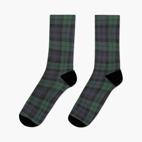 Artikelvorschau, Black Watch Modern Tartan – detailliert entworfen und verkauft von DiscoGypsyFish.