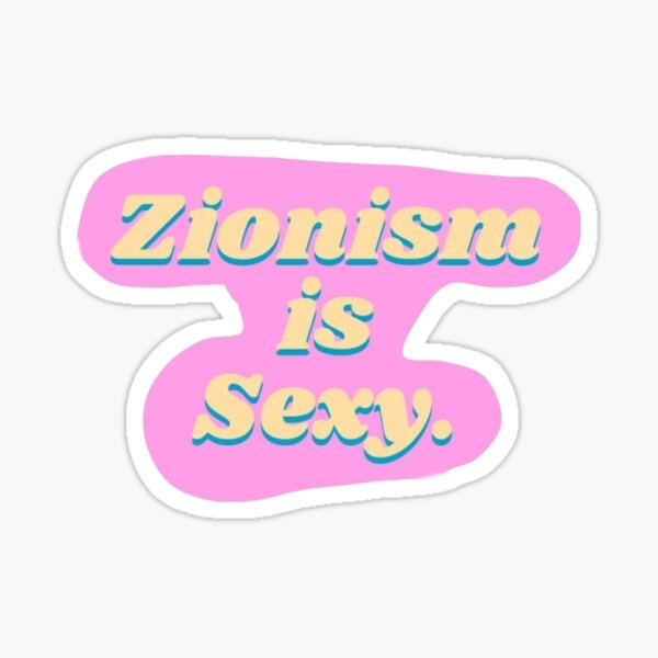 Artikelvorschau, Zionismus ist sexy entworfen und verkauft von Jewish Queer Joy .