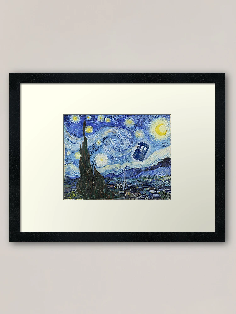 Thumbnail 1 von 7, Gerahmter Kunstdruck, Vincent und der Doktor designt und verkauft von bosphorus.
