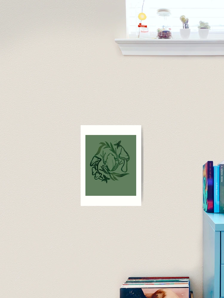 Thumbnail 2 of 3, Art Print, Frogcore designed and sold by FrictionMaxxing.