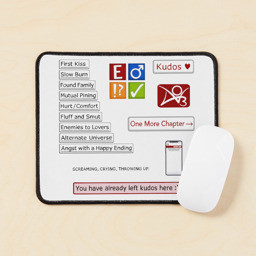 Item preview, Mouse Pad designed and sold by weightyghosts.