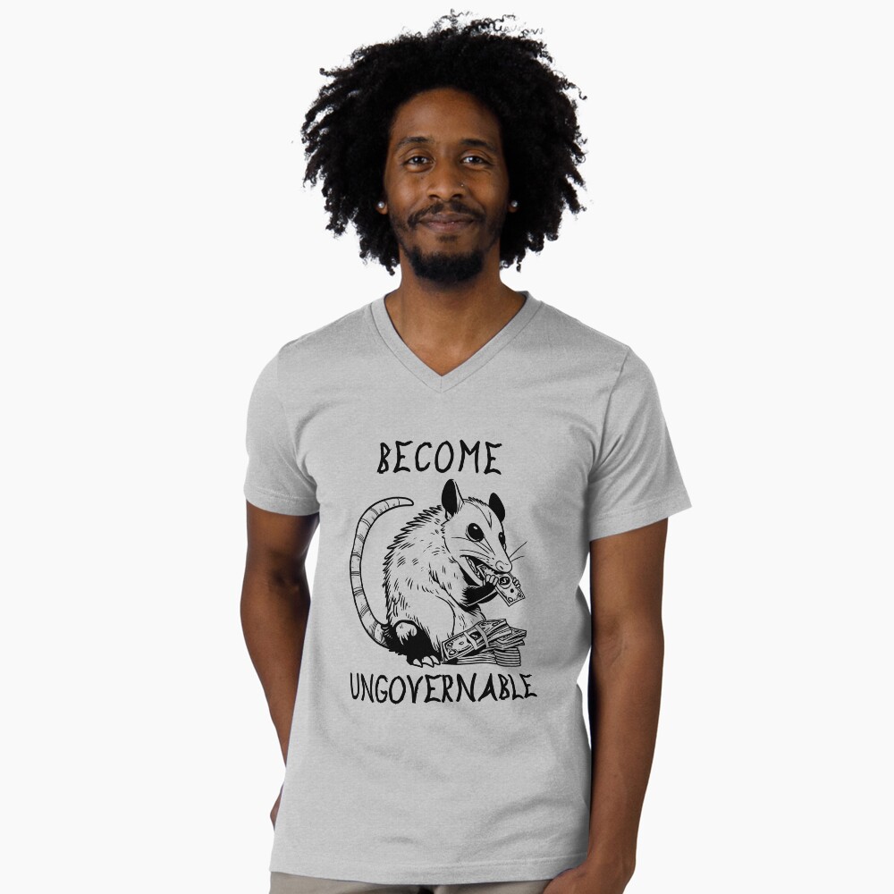 Artikel-Vorschau von T-Shirt mit V-Ausschnitt, designt und verkauft von SpaceDogLaika.