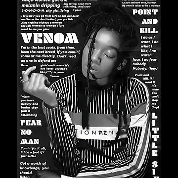Vorschaubild zum Design Little Simz Poster von Elmerentura