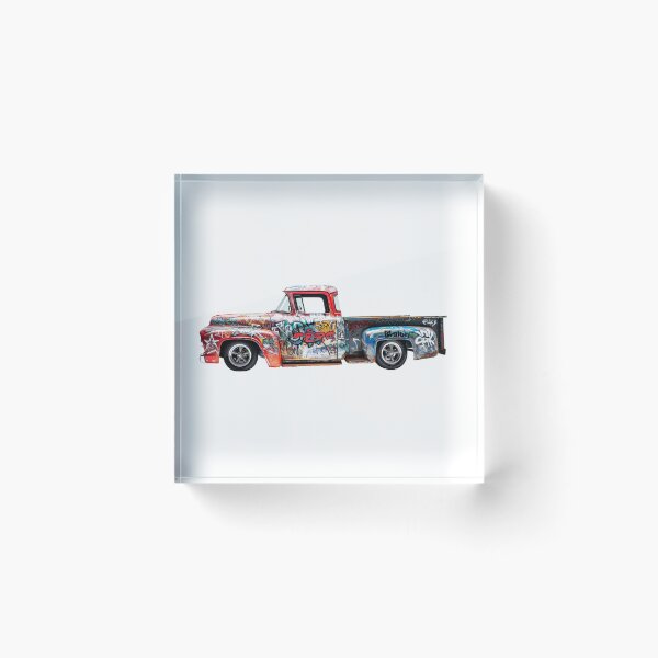 Item preview, Impresión de arte Graffiti Vintage F100 - Estilo callejero retro designed and sold by 33wolvesdesigns.